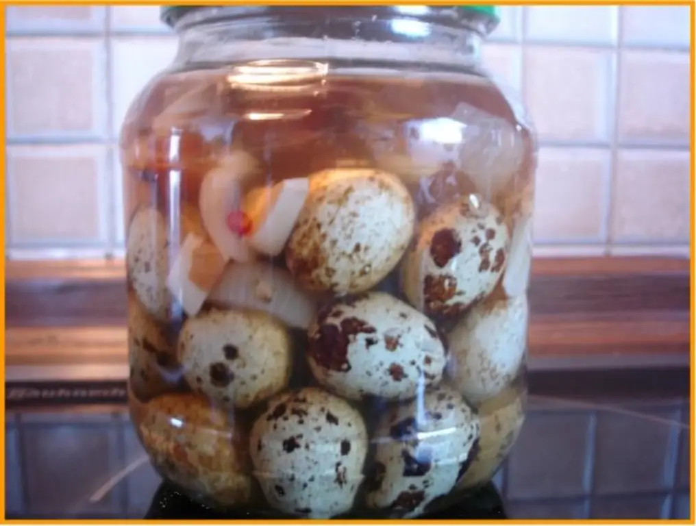 Перепелиные яйца в рассоле