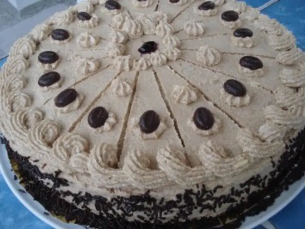 Мамин торт с масляным кремом