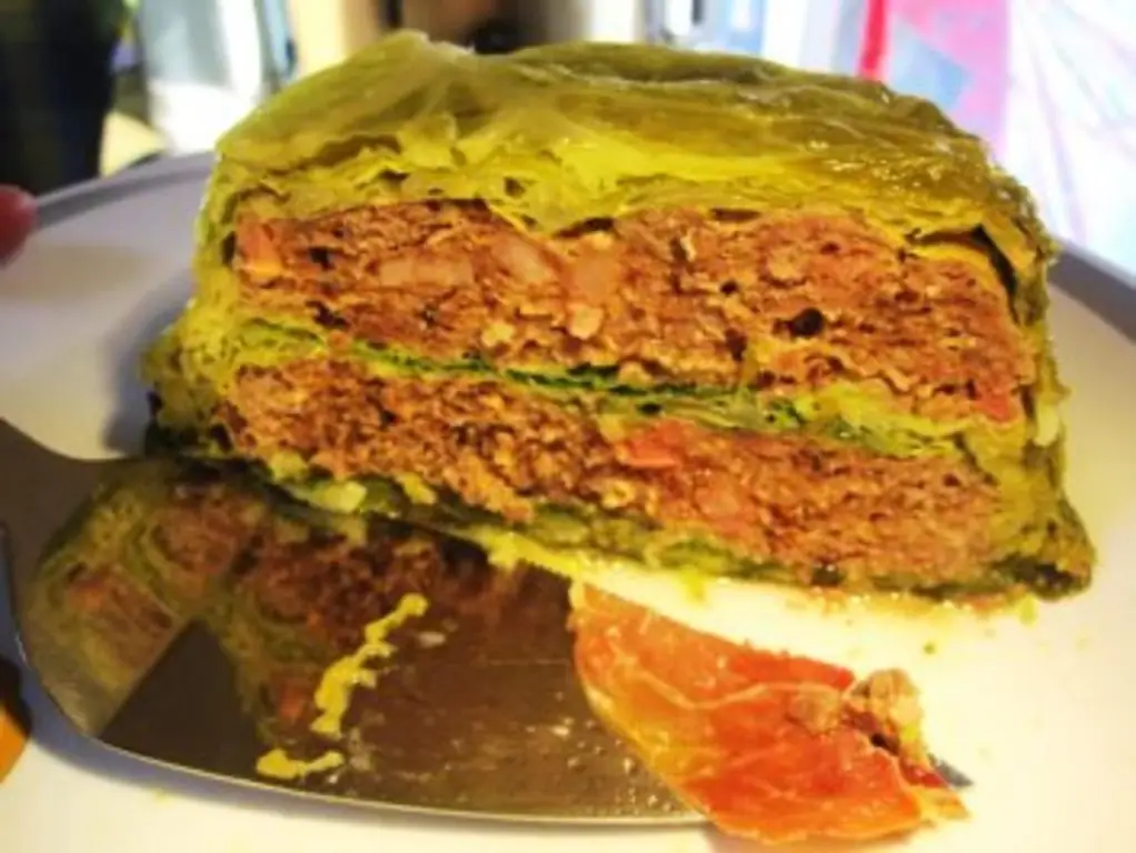 Савойская капуста с дичью