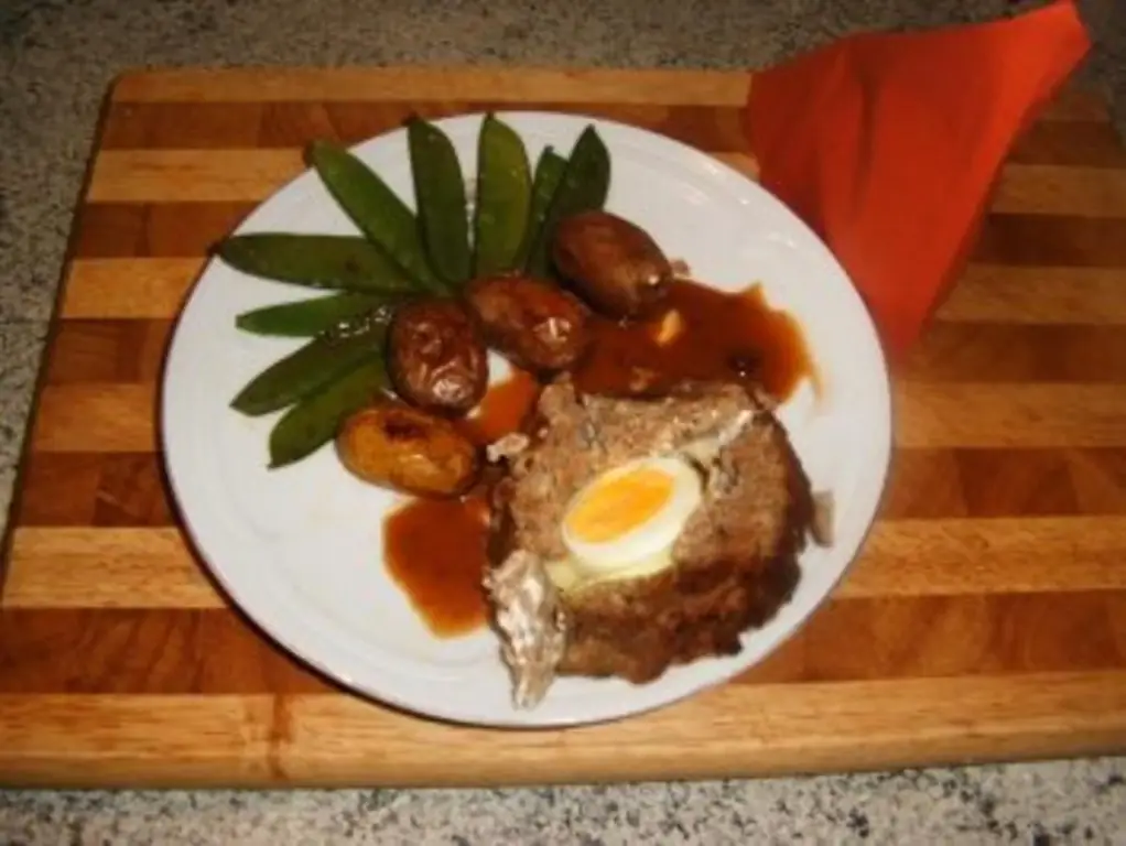 Мясной рулет с отличной начинкой