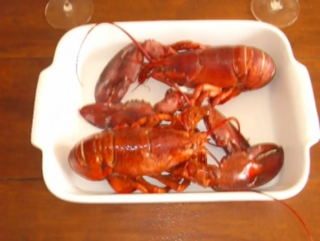 Спагетти с лобстером