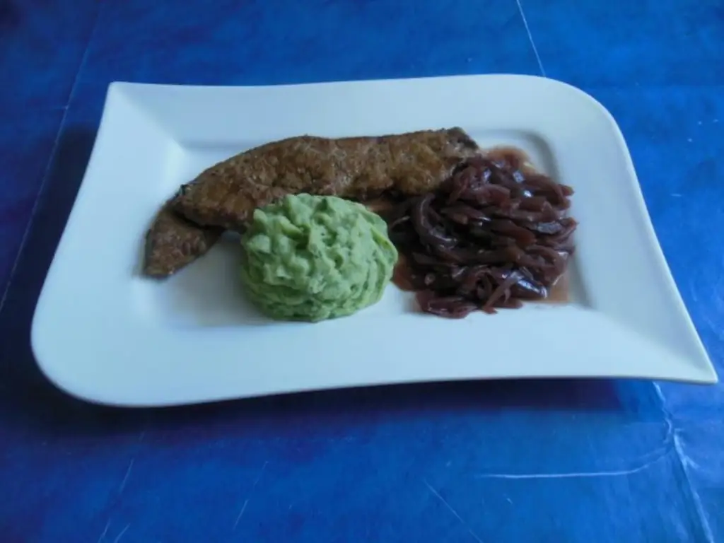 Приготовление: Телячья печень с зеленью