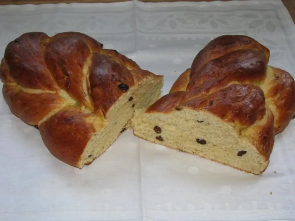 Мамина дрожжевая коса