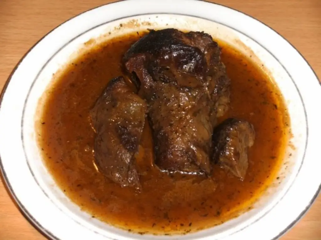 Мясо: молодняк крупного рогатого скота