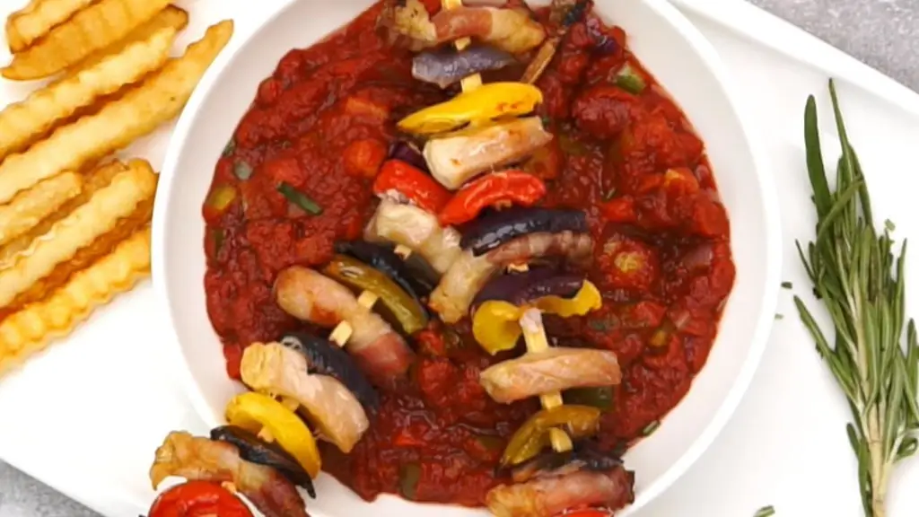 Шашлык в домашнем соусе