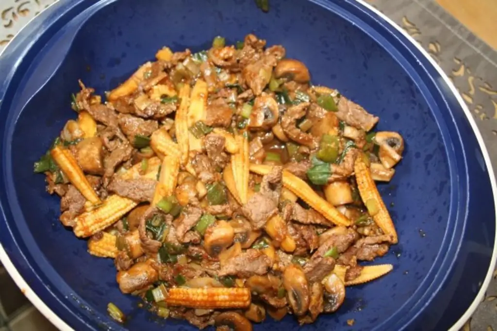 Экзотическое жаркое из говядины