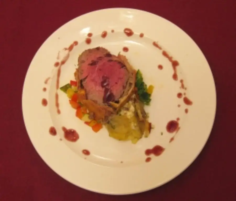 Филе Веллингтон с воком