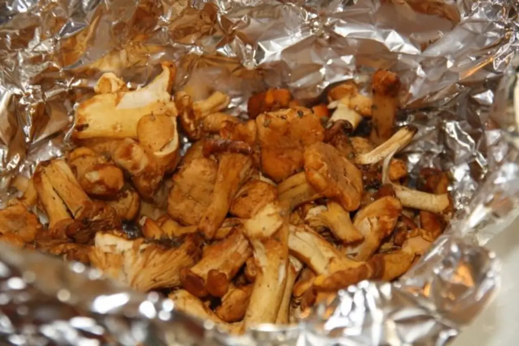 Копченые лисички