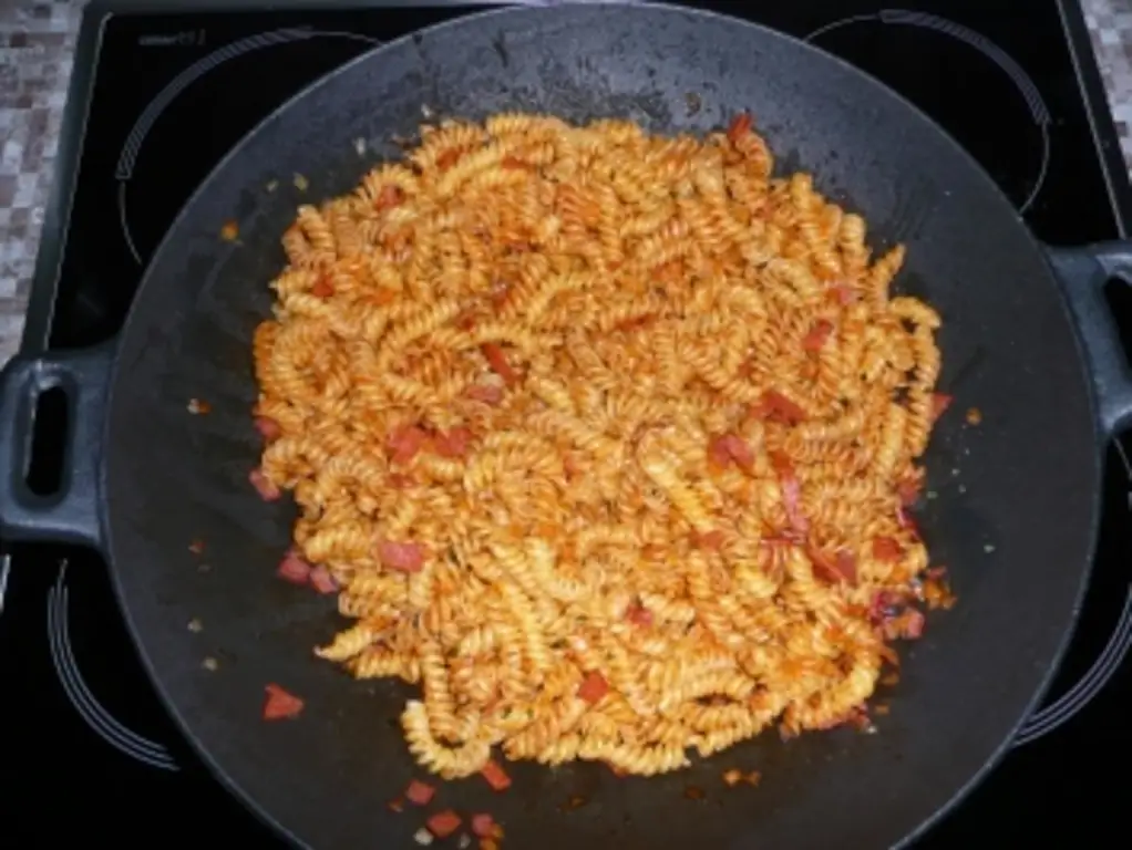 Лапша Wok по-итальянски