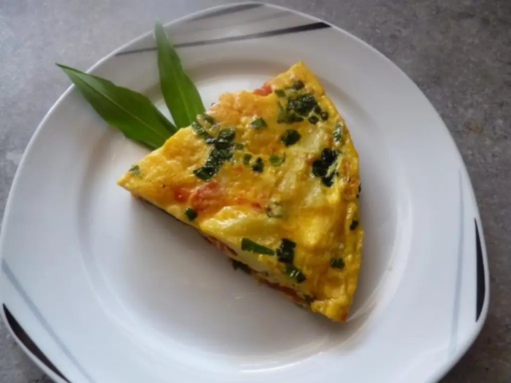 Тортилья с черемшей