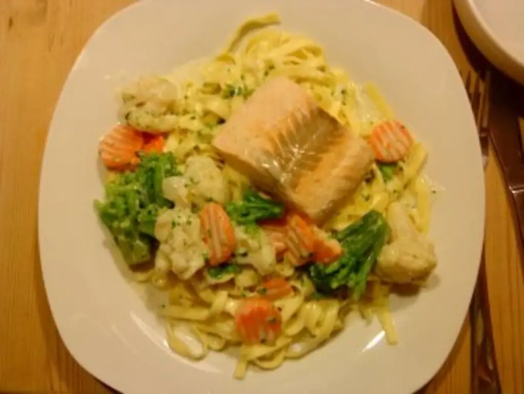 Фетучини в классическом пармезане