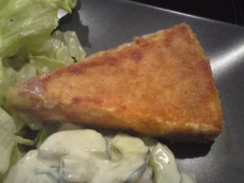 Выпечка камамбера с айсбергом