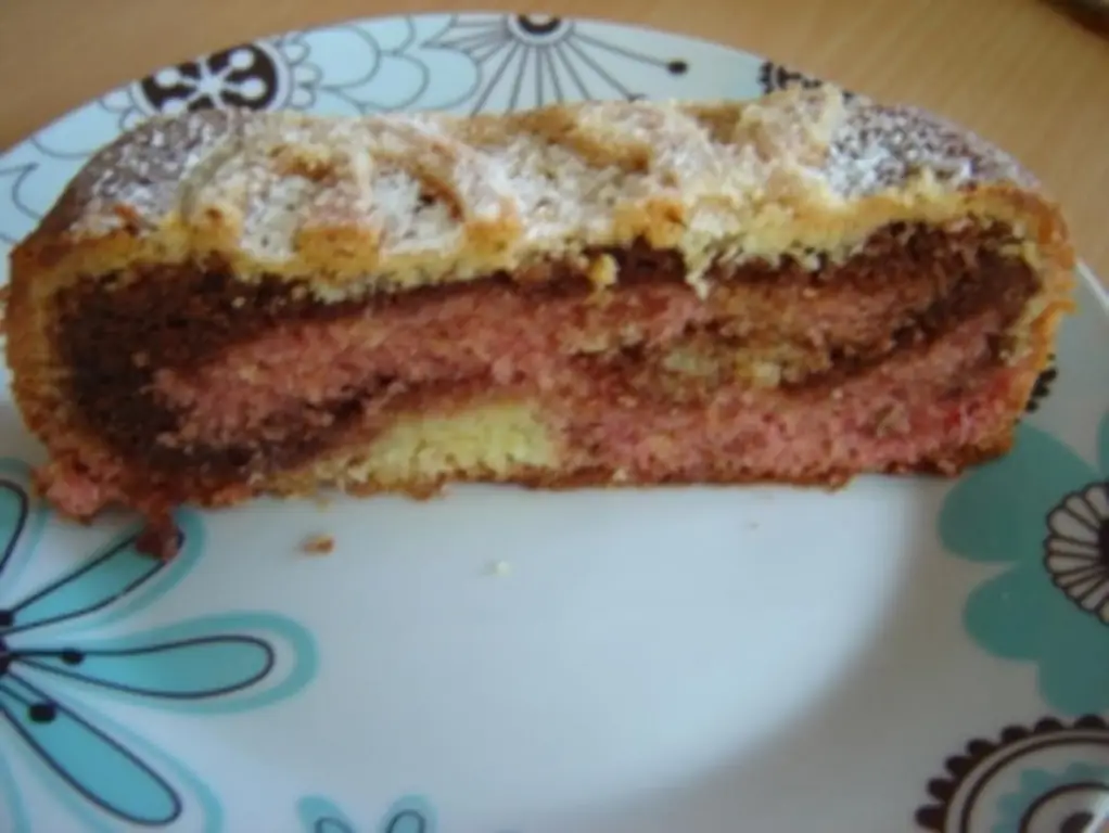 ТРЕХЦВЕТНЫЙ МРАМОРНЫЙ ТОРТ ЛУНЫ