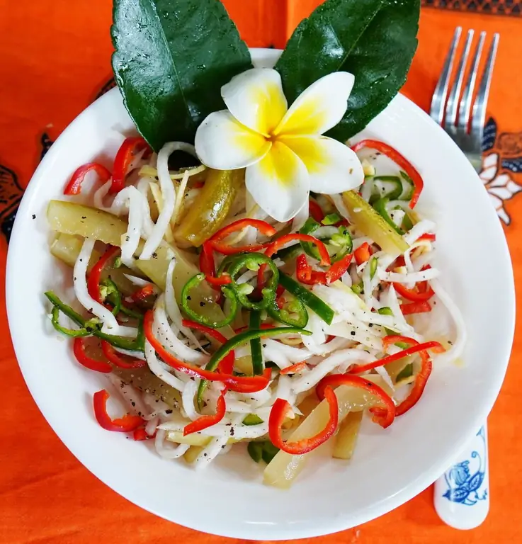 Корейский салат из редьки