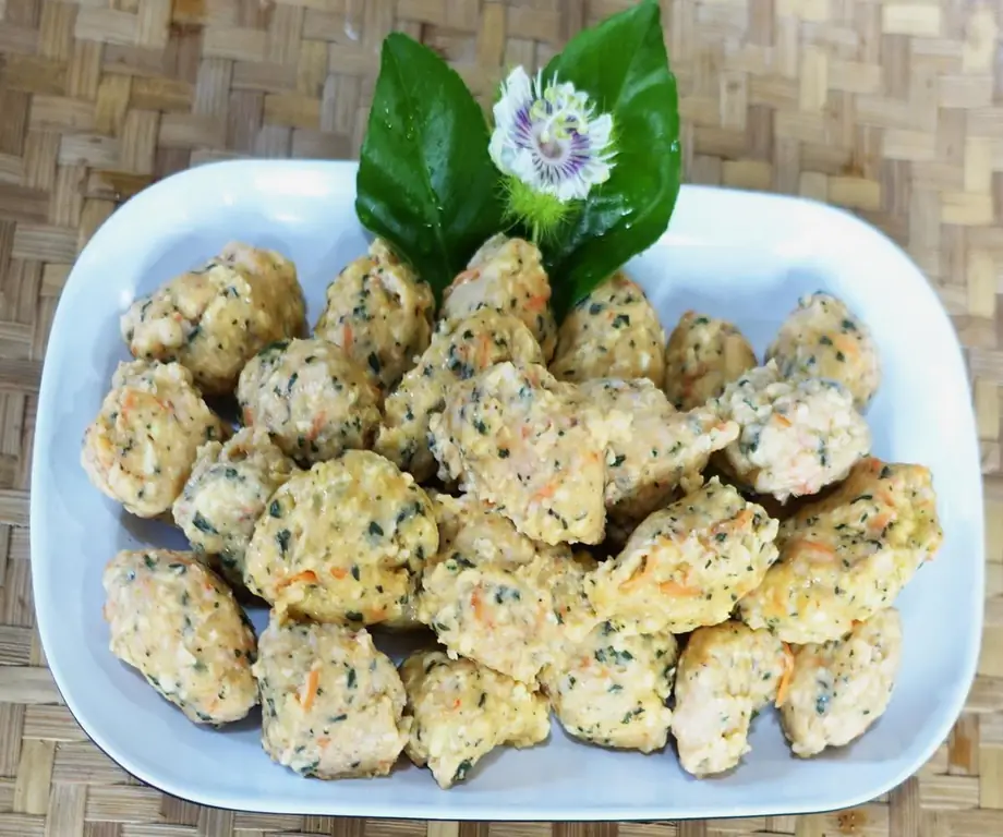 Балийские креветочные шарики