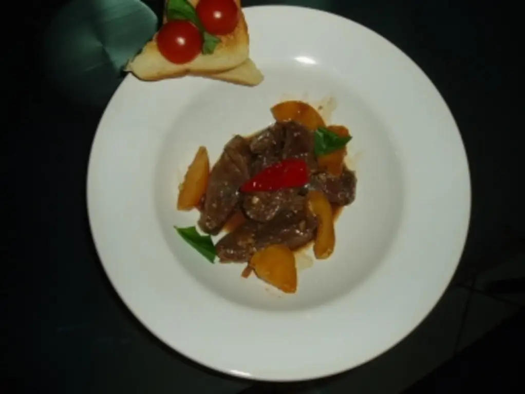 Утиное карри с медом