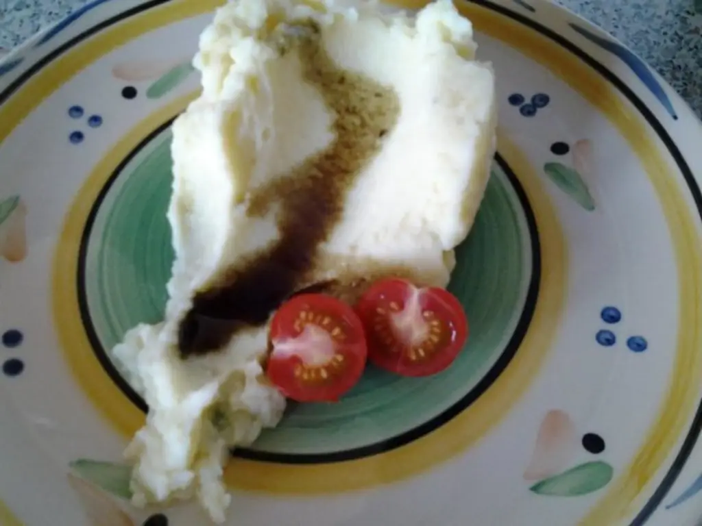 Пюре с тыквенным маслом из Штирии