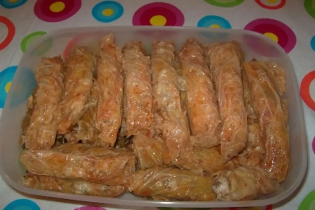 Савойская капуста, фаршированная