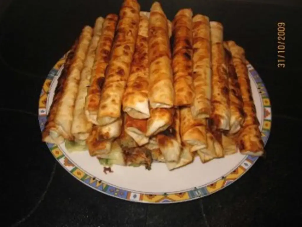 Особые сырные палочки (Sigara böregi)