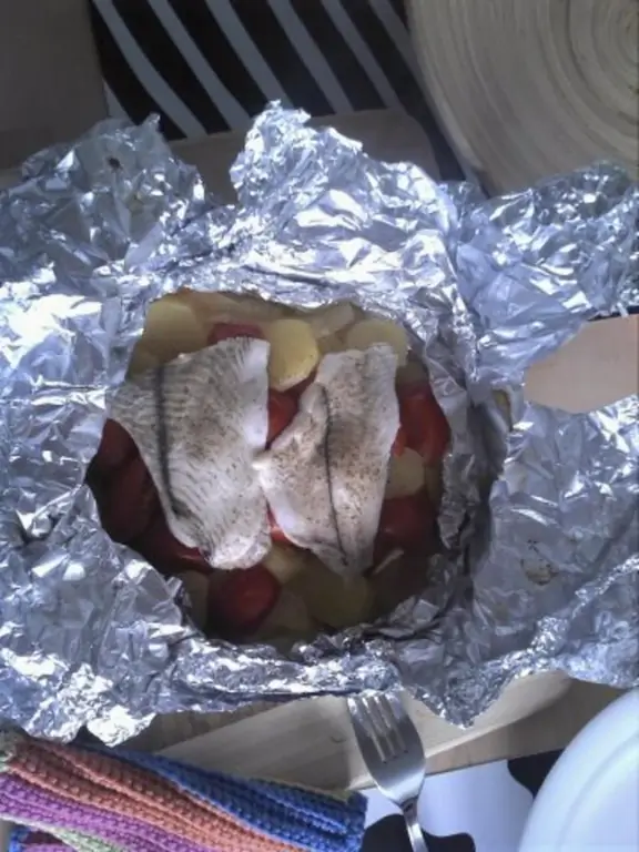 Каламба на пару с овощами