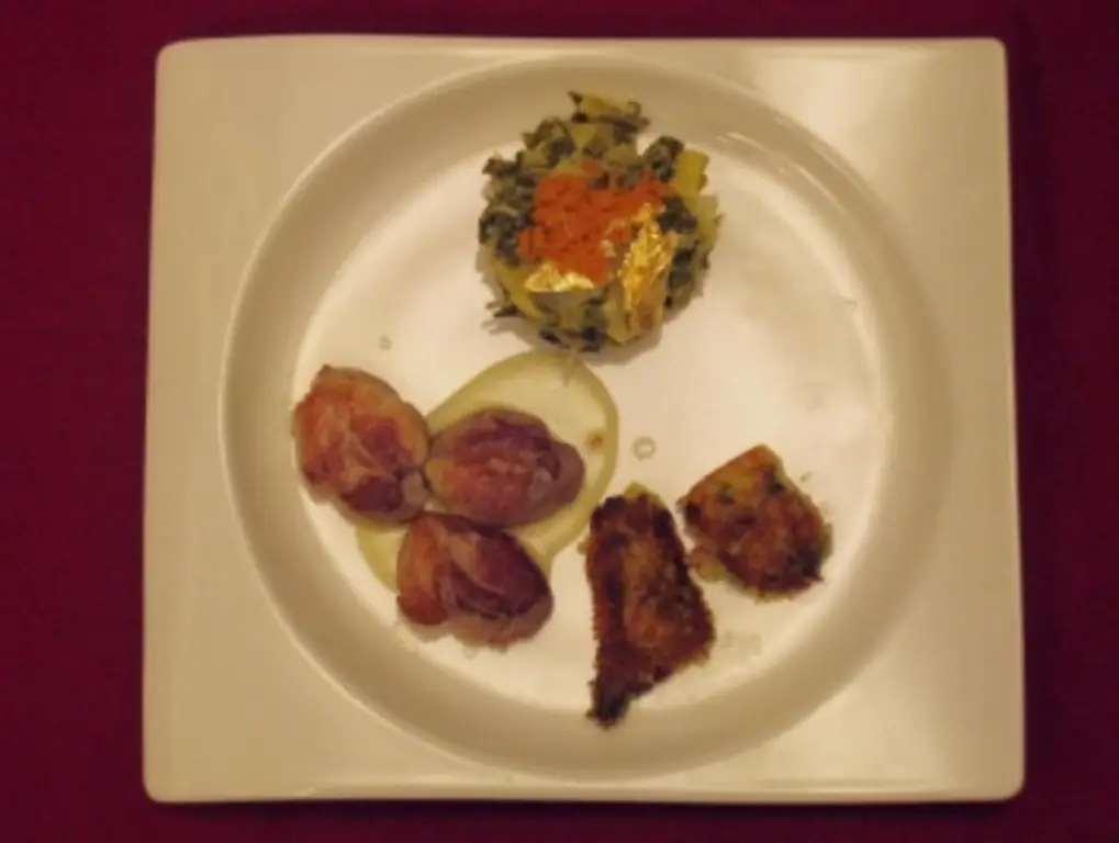 Филе перепелиной грудки с Макэром