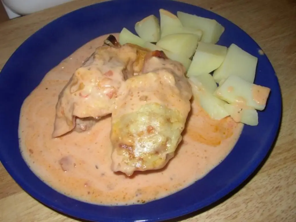 Мои фаршированные ломтики ветчины