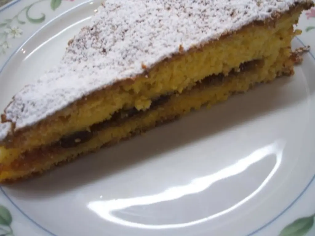 Выпечка: Torta di polenta (кукурузная манка