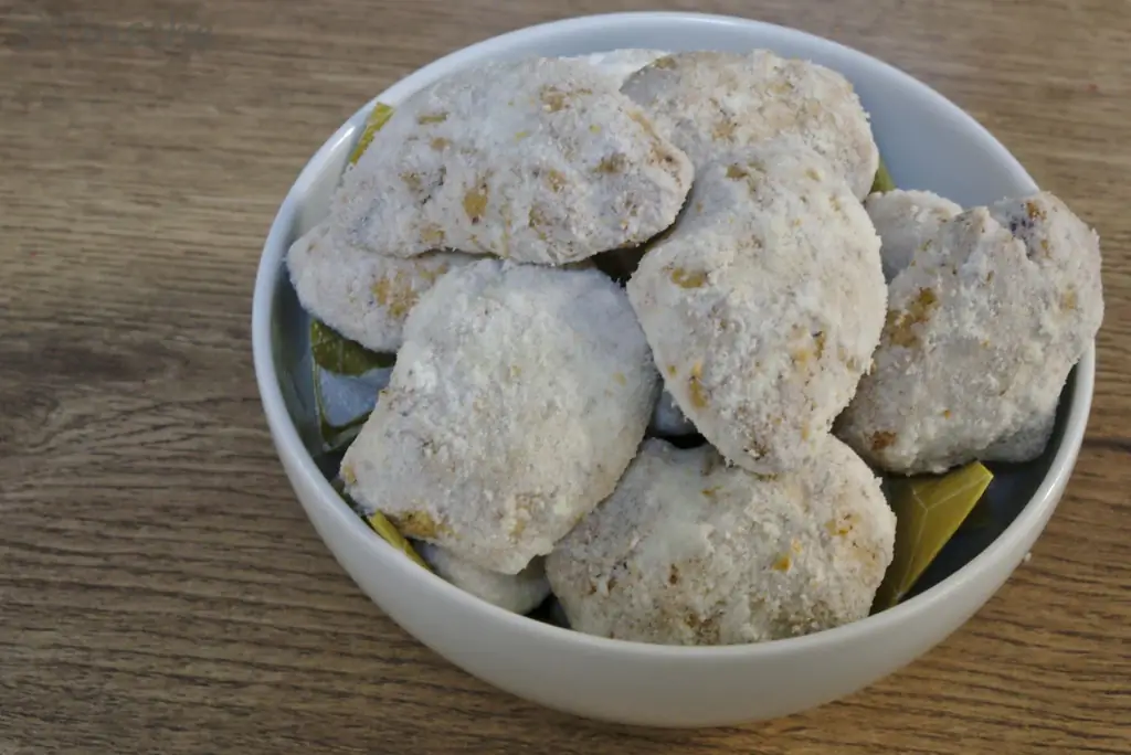 Kourabiedes Греческие рождественские сладости