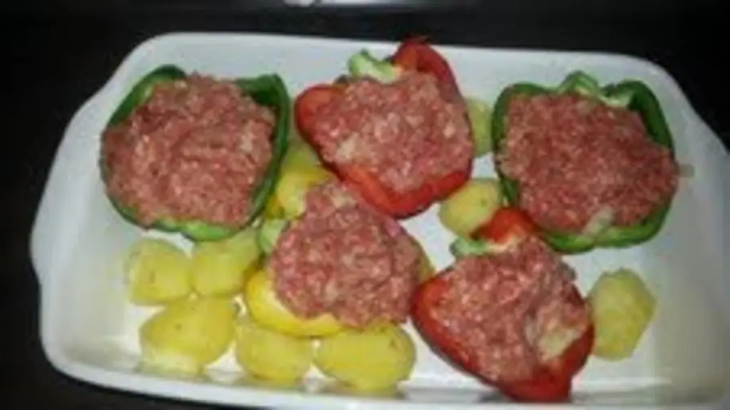 Фаршированный перец с фетой