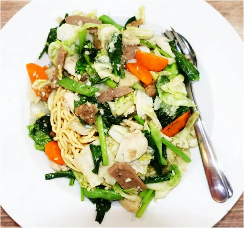 Хрустящая лапша с Cap Cay