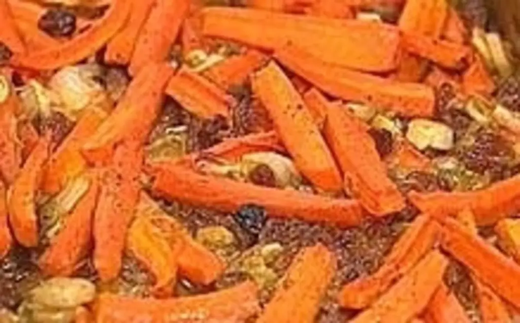 Кисло-сладкая морковь из духовки