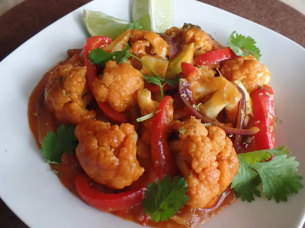 Красная цветная капуста