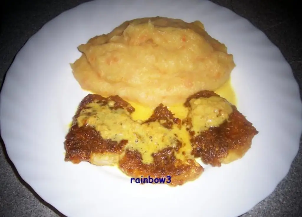 Приготовление: Сливочное жаркое из свинины из духовки с морковью