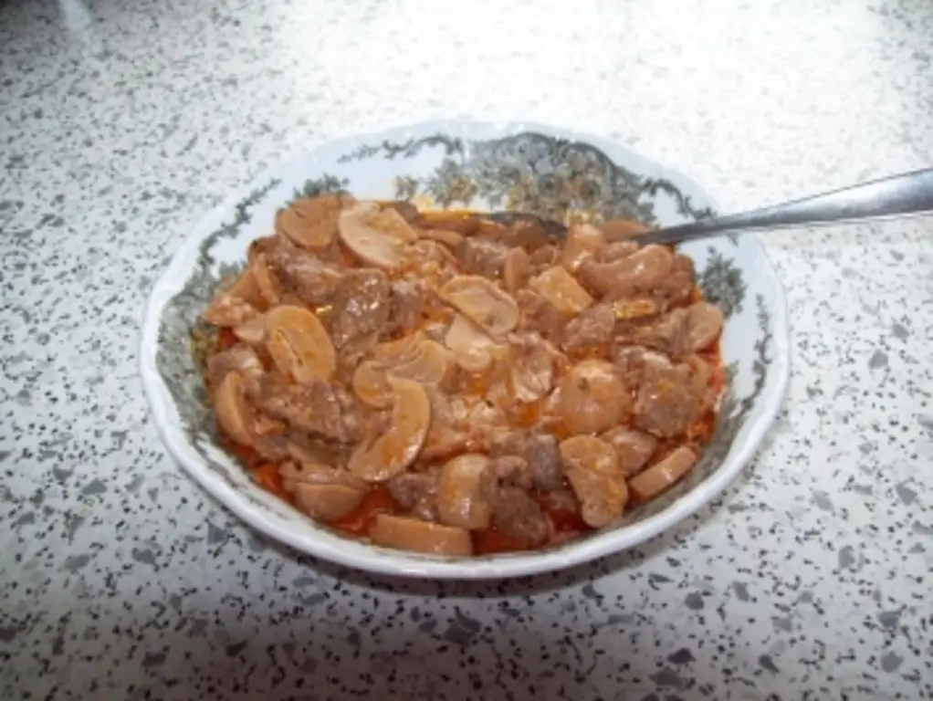 Рагу из оленя сытное и вкусное