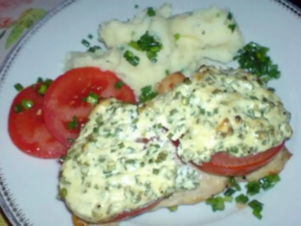 Шницель с сырной корочкой