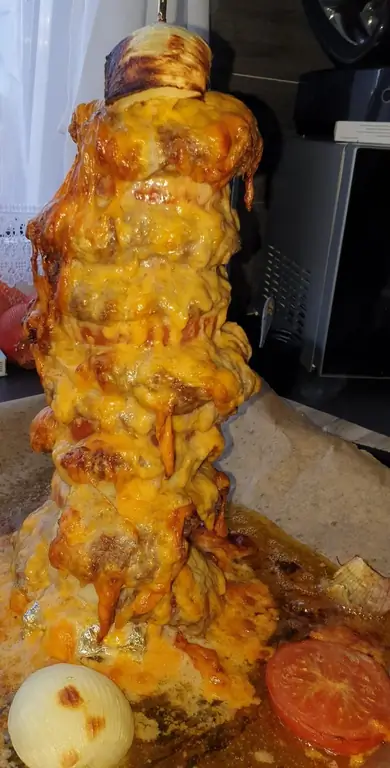 Гамбургер на шпажке