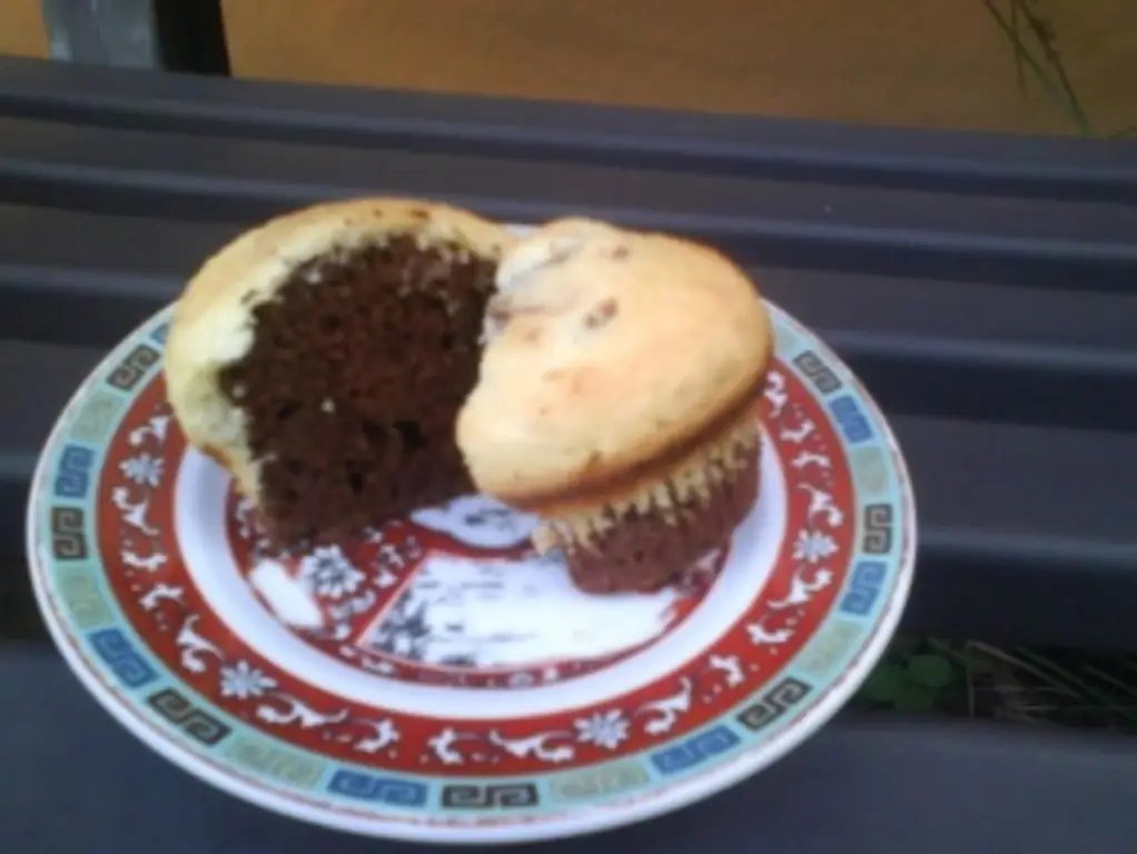 Двойные шоколадные кексы