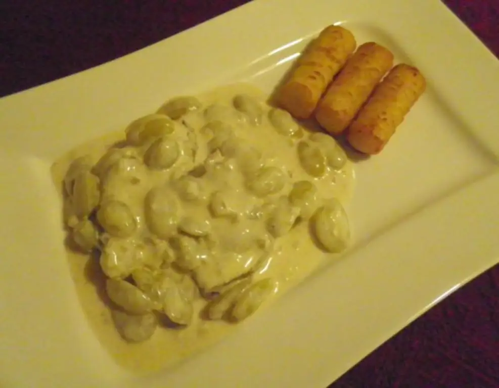 Филе индейки с виноградом