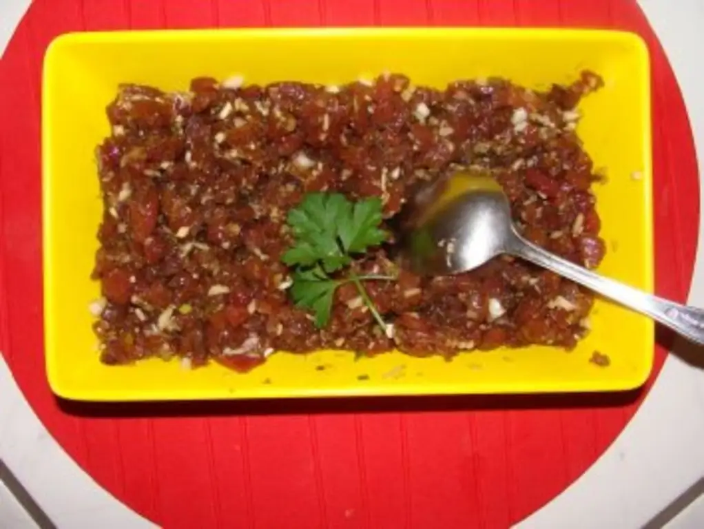 Рыба: Тартар из тунцаПуэрто-Рико