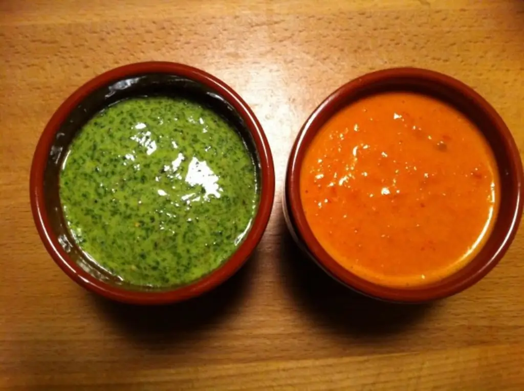 Mojo зеленый и красный