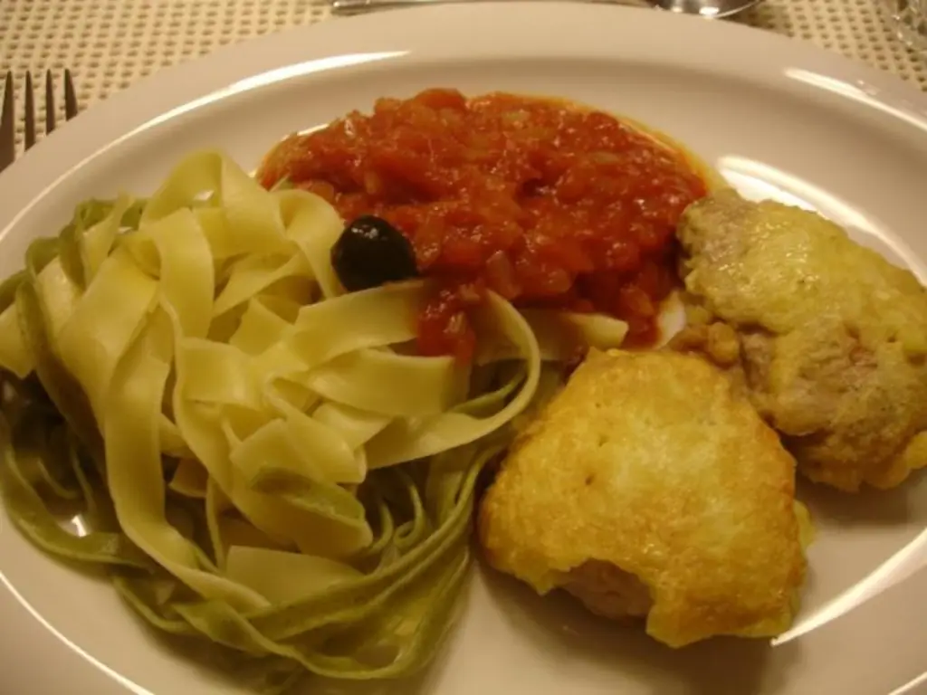 Пиката с тальятелле