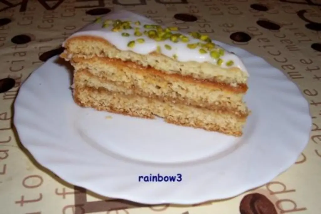 Выпечка: Лимонный пирог из 2 разных видов теста