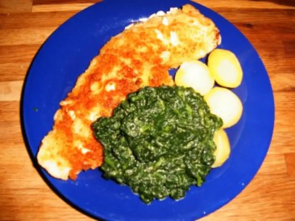 Обжаренное филе трески в хрустящей корочке