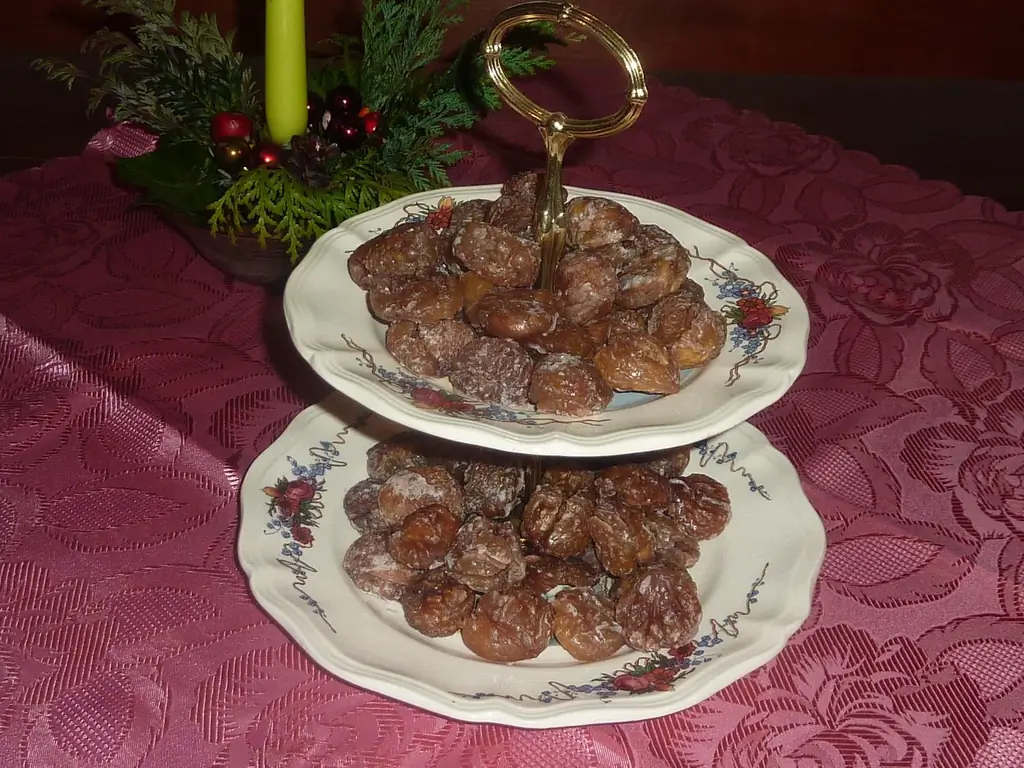 Каштаны глазированные