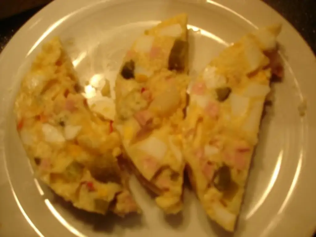 Яичный пирог по мотивам мамы Иванки