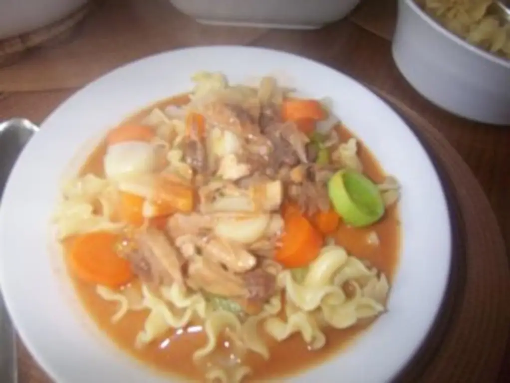 Кисела Кислый куриный суп по-балкански