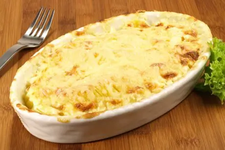 Острый картофельный гратен