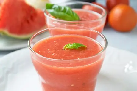 Рецепт арбузного гаспачо