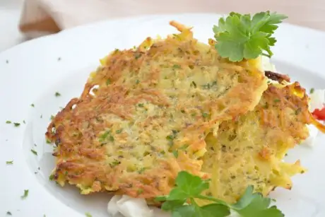Картофельные и пряные лепешки