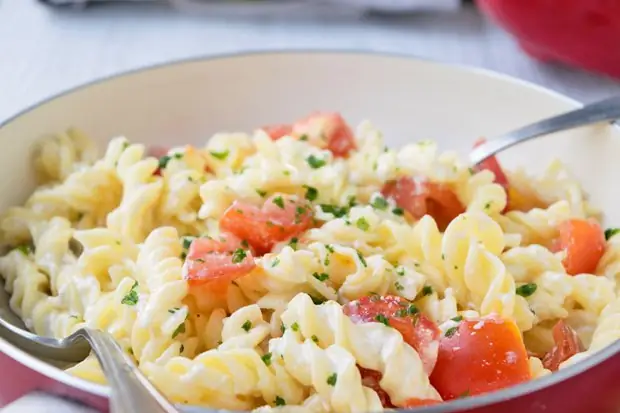 Паста со свежим сыром